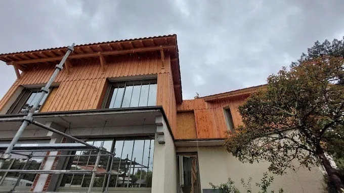 ossature bois surélévation gironde - PLC Bois